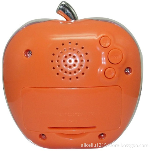 Apple talking alarm clock,talking clock